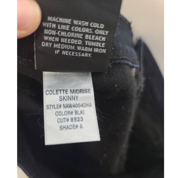 Hudson Colette Midrise Skinny Size 24 - Picture 4 of 4